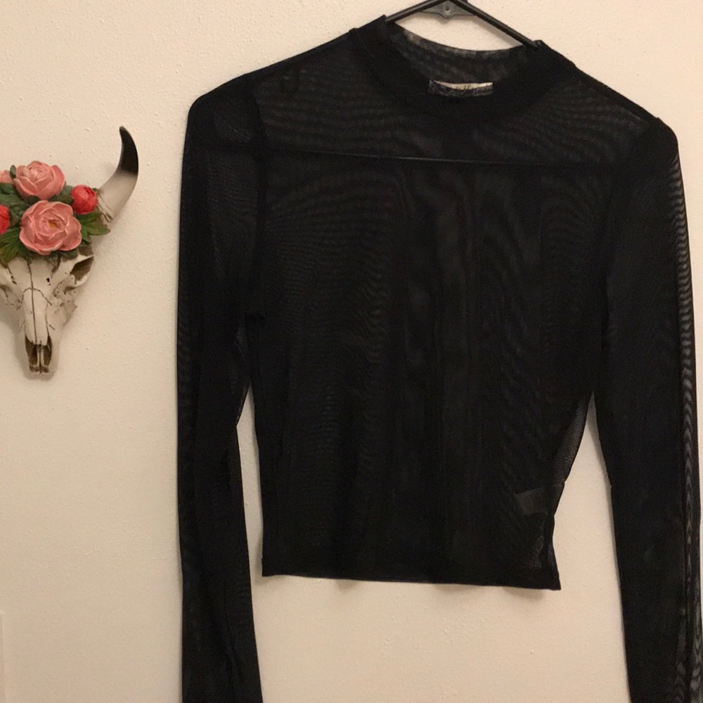 NWOT Sheer Top